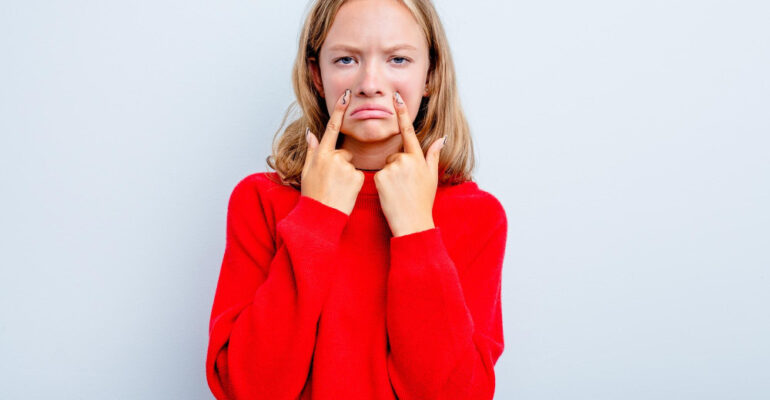 wada zgryzu a rysy twarzy